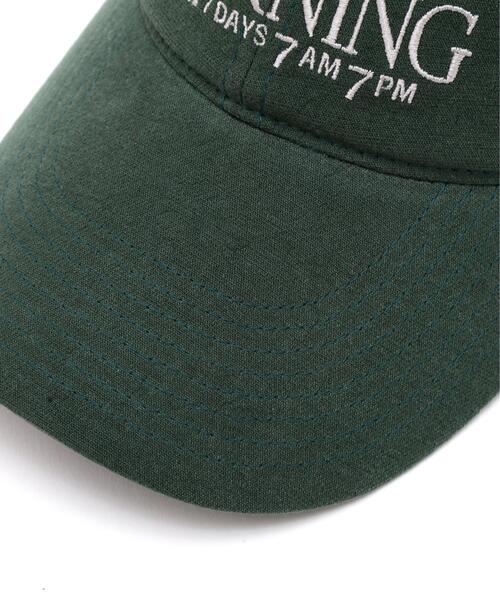 FREE'S MART(フリーズマート)の「◆ロゴ刺繍キャップ(キャップ・レディース・グリーン/ネイビー・フリ-)」の9枚目の写真