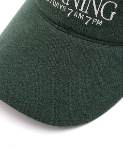 FREE'S MART（フリーズマート）の「◆ロゴ刺繍キャップ（キャップ・レディース・グリーン/ネイビー・ﾌﾘ-）」の6枚目の写真