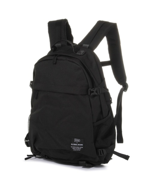 GLOBAL WORK(グローバルワーク)の「KIU別注バックパックK111/661527(バックパック/リュック・レディース・グレー/ベージュ/ブラック・FREE)」の1枚目の写真