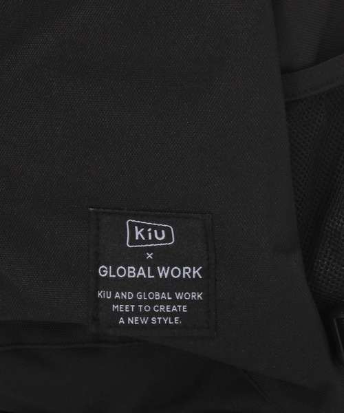 GLOBAL WORK(グローバルワーク)の「KIU別注バックパックK111/661527(バックパック/リュック・レディース・グレー/ベージュ/ブラック・FREE)」の10枚目の写真