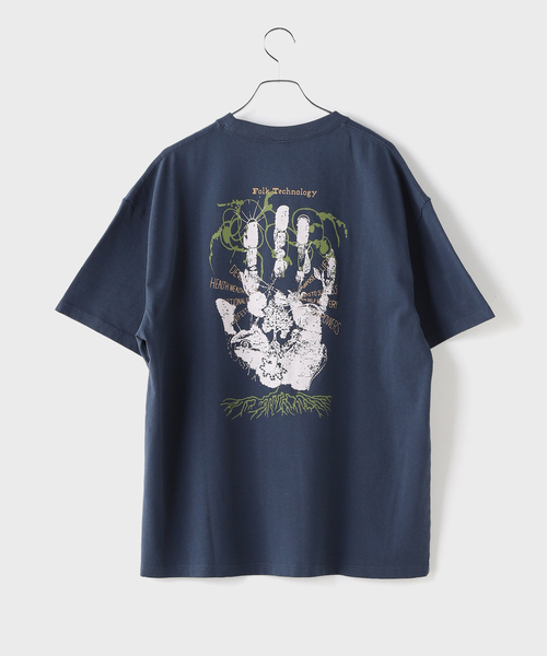 BRAIN DEAD（ブレインデット）の「BRAIN DEAD / ブレインデッド EARTH DEFENSE T-SHIRT（Tシャツ/カットソー・メンズ・チャコールグレー・LARGE/MEDIUM）」の3枚目の写真