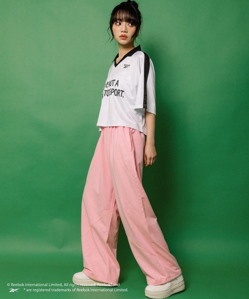 ALAND(エーランド)の「【ALAND別注】Reebok/スウェットバレルパンツ(スウェットパンツ・レディース・ピンク/グレー・LARGE/MEDIUM)」の21枚目の写真
