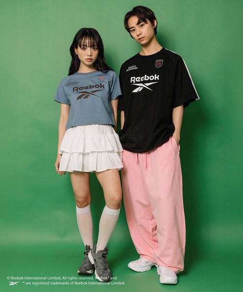 ALAND(エーランド)の「【ALAND別注】Reebok/スウェットバレルパンツ(スウェットパンツ・レディース・ピンク/グレー・LARGE/MEDIUM)」の18枚目の写真