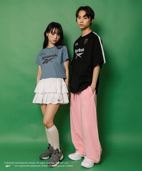 ALAND(エーランド)の「【ALAND別注】Reebok/スウェットバレルパンツ(スウェットパンツ・レディース・ピンク/グレー・LARGE/MEDIUM)」の17枚目の写真