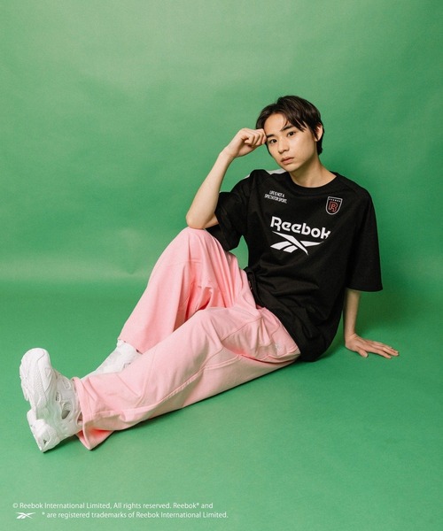 ALAND(エーランド)の「【ALAND別注】Reebok/スウェットバレルパンツ(スウェットパンツ・レディース・ピンク/グレー・LARGE/MEDIUM)」の15枚目の写真