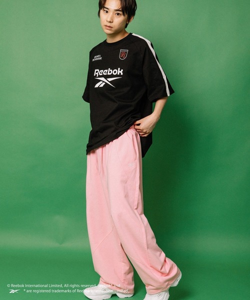 ALAND(エーランド)の「【ALAND別注】Reebok/スウェットバレルパンツ(スウェットパンツ・レディース・ピンク/グレー・LARGE/MEDIUM)」の12枚目の写真