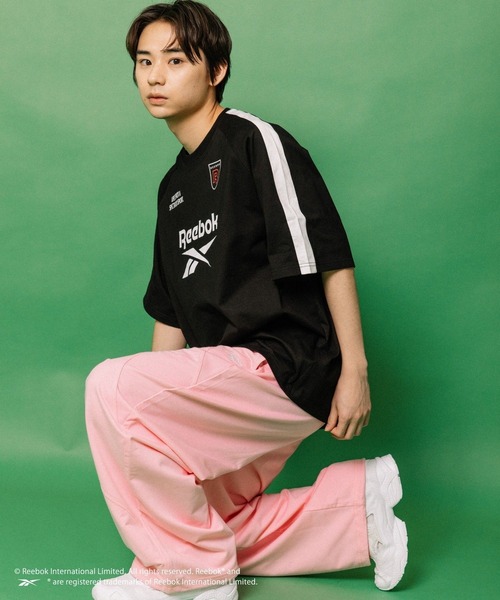 ALAND(エーランド)の「【ALAND別注】Reebok/スウェットバレルパンツ(スウェットパンツ・レディース・ピンク/グレー・LARGE/MEDIUM)」の11枚目の写真