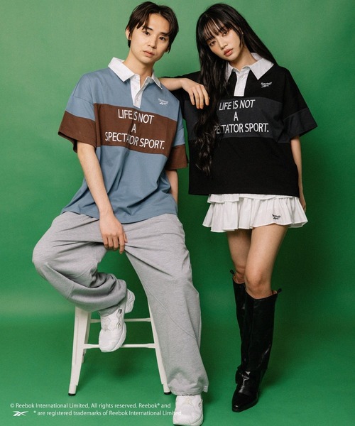 ALAND(エーランド)の「【ALAND別注】Reebok/スウェットバレルパンツ(スウェットパンツ・レディース・ピンク/グレー・LARGE/MEDIUM)」の8枚目の写真