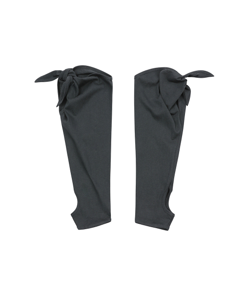 Miseki SEOUL（ミセキソウル）の「Cawl tie knee socks CHARCOAL（ソックス/靴下・レディース・その他・OS）」の2枚目の写真