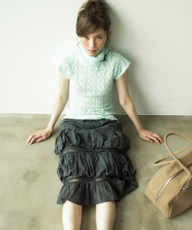 JACQUARD MINI / ジャガードミニスカート（スカート）｜igi（イジ）の