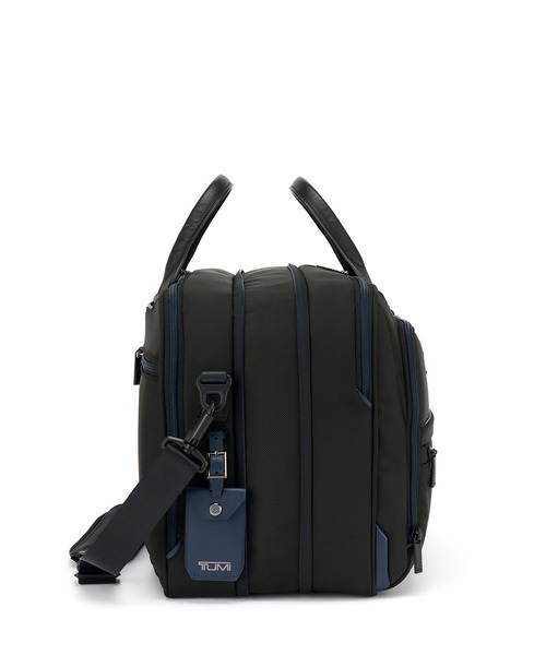TUMI(トゥミ)の「TUMI ALPHA (アルファ) ミディアム・15インチ・エクスパンダブル・ブリーフケース(A4/PC15インチまで対応)(ビジネスバッグ・メンズ・ブラック×ブルー・FREE)」の7枚目の写真