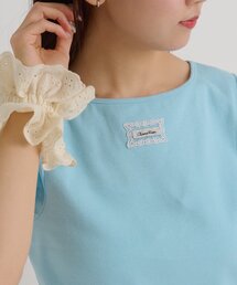 w closet | レースタグリブT(Tシャツ/カットソー)