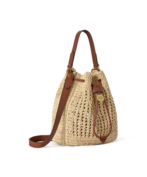 Mulberry（マルベリー）の「スモール クロシェット バケット Small Crochet Bucket（ショルダーバッグ・レディース・ナチュラル・SMALL）」の4枚目の写真