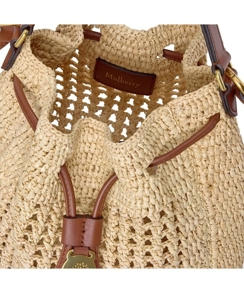 Mulberry（マルベリー）の「スモール クロシェット バケット Small Crochet Bucket（ショルダーバッグ・レディース・ナチュラル・SMALL）」の6枚目の写真