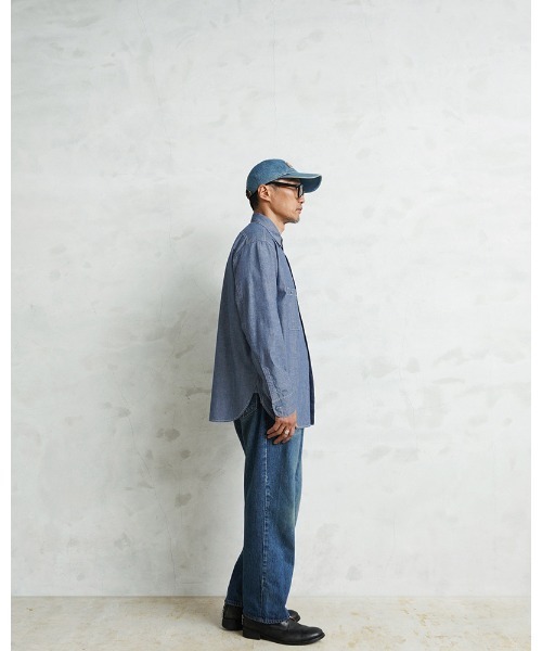 WAIPER.inc(ワイパーインク)の「WAIPER.inc 米軍 1950's U.S.NAVY シャンブレーシャツ MADE OF”KAIHARA FABRIC”(シャツ/ブラウス・メンズ・ライトブルー/ブルー・15 1/2/16 1/2/17)」の11枚目の写真