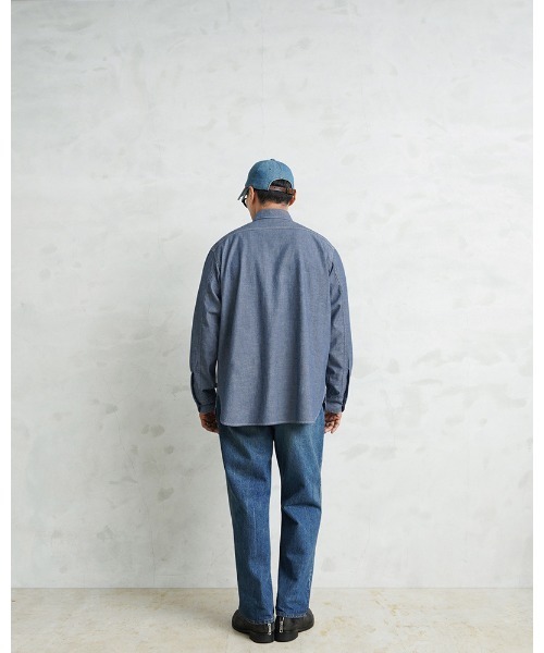 WAIPER.inc(ワイパーインク)の「WAIPER.inc 米軍 1950's U.S.NAVY シャンブレーシャツ MADE OF”KAIHARA FABRIC”(シャツ/ブラウス・メンズ・ライトブルー/ブルー・15 1/2/16 1/2/17)」の12枚目の写真