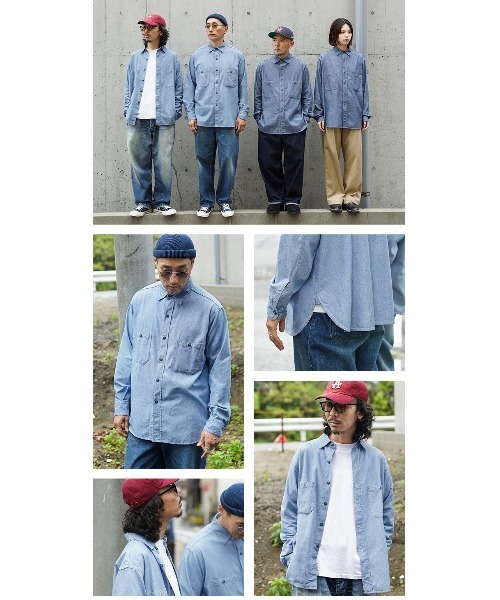 WAIPER.inc(ワイパーインク)の「WAIPER.inc 米軍 1950's U.S.NAVY シャンブレーシャツ MADE OF”KAIHARA FABRIC”(シャツ/ブラウス・メンズ・ライトブルー/ブルー・15 1/2/16 1/2/17)」の17枚目の写真