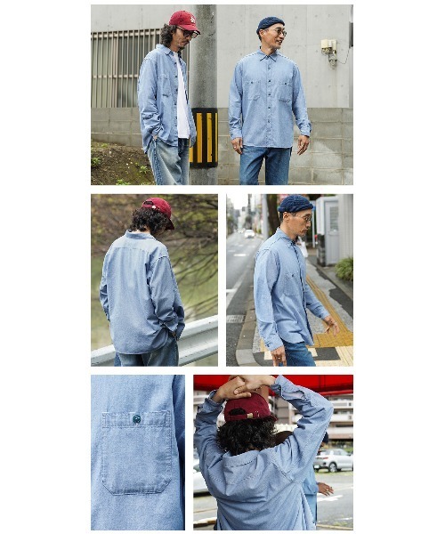 WAIPER.inc(ワイパーインク)の「WAIPER.inc 米軍 1950's U.S.NAVY シャンブレーシャツ MADE OF”KAIHARA FABRIC”(シャツ/ブラウス・メンズ・ライトブルー/ブルー・15 1/2/16 1/2/17)」の18枚目の写真