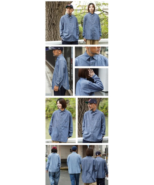 WAIPER.inc(ワイパーインク)の「WAIPER.inc 米軍 1950's U.S.NAVY シャンブレーシャツ MADE OF”KAIHARA FABRIC”(シャツ/ブラウス・メンズ・ライトブルー/ブルー・15 1/2/16 1/2/17)」の20枚目の写真