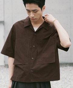 CROPPED WORK H/S SHIRT（シャツ/ブラウス）｜WYM LIDNM（ウィム バイ