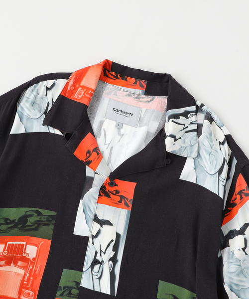 Carhartt WIP（カーハートダブリューアイピー）の「CARHARTT WIP / カーハート ダブリューアイピー S/S SEAN HAMILTON SHIRT（シャツ/ブラウス・メンズ・ブラック系その他・MEDIUM/LARGE）」の3枚目の写真