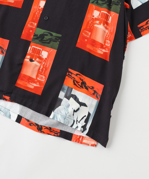 Carhartt WIP（カーハートダブリューアイピー）の「CARHARTT WIP / カーハート ダブリューアイピー S/S SEAN HAMILTON SHIRT（シャツ/ブラウス・メンズ・ブラック系その他・MEDIUM/LARGE）」の5枚目の写真