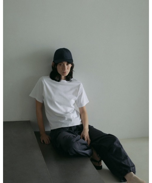 anuke(アンヌーク)の「anuke Basic Loose T-shirts(Tシャツ/カットソー・レディース・ホワイト・FREE)」の1枚目の写真