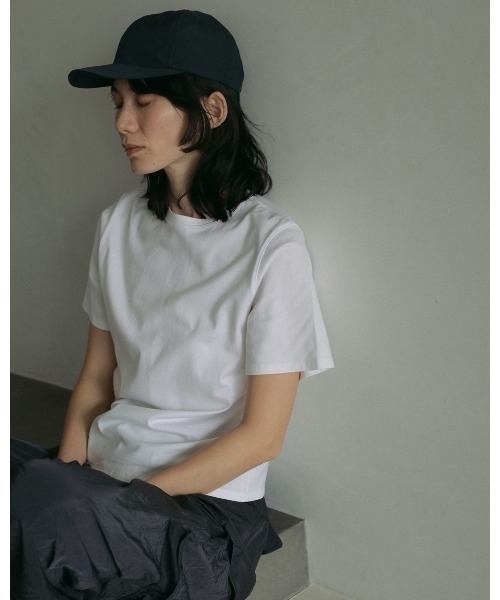 anuke(アンヌーク)の「anuke Basic Loose T-shirts(Tシャツ/カットソー・レディース・ホワイト・FREE)」の2枚目の写真