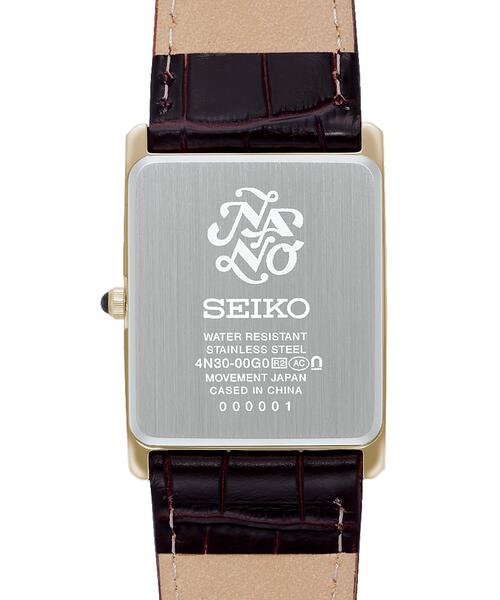 SEIKO(セイコー)の「SEIKO/セイコー コラボレーション スクエア D.ブラウン(アナログ腕時計・メンズ・ダークブラウン・FREE)」の5枚目の写真