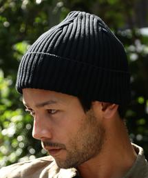 BEAUTY&YOUTH UNITED ARROWS | BY コットン ソリッド リブ ワッチ◆(ニットキャップ/ビーニー)