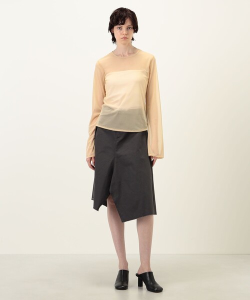 トップス simone wild easy long sleeve SIMONE WILD MESH EASY L/S メッシュ ロングスリーブTシャツ（Tシャツ