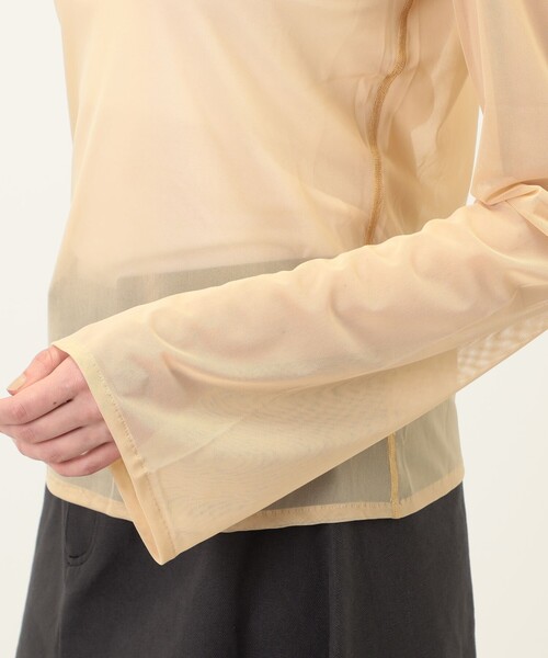 SIMONE WILD MESH EASY L/S メッシュ ロングスリーブTシャツ（Tシャツ