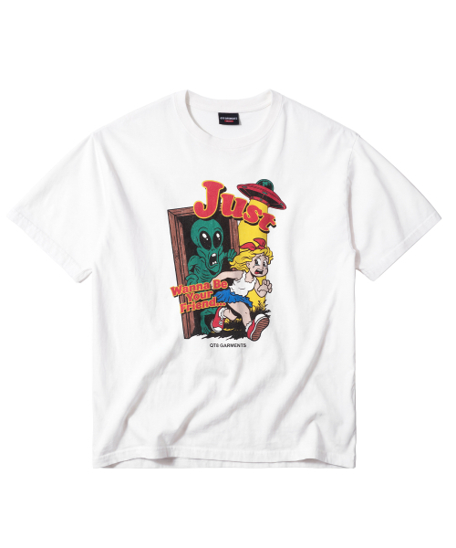 QT8 GARMENTS(キューティーエイトガーメント)の「LB Just Wanna Be Washed Tee (Ivory)(Tシャツ/カットソー・メンズ・その他・SMALL/MEDIUM/LARGE/X-LARGE)」の2枚目の写真