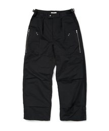 ETCE（イーティーシーイー）の「SIDE ZIPPER POCKET PANTS (BLACK)（その他パンツ）」
