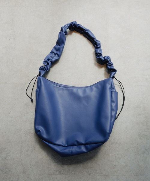 cii(シー)の「【UNISEX】Draw string shoulder bag / ドロストショルダーバッグ(ショルダーバッグ・メンズ・ブルー/グレー/ブラック/ブラウン・FREE)」の22枚目の写真
