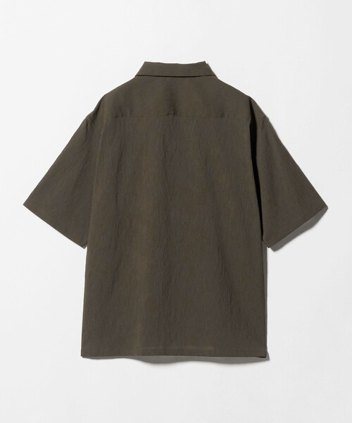 BEAUTY&YOUTH UNITED ARROWS(ビューティーアンドユースユナイテッドアローズ)の「ヨウリュウ キャンプカラー シャツ FORM型 吸水速乾 通気性(シャツ/ブラウス・メンズ・ネイビー/オフホワイト/オリーブ・M/XL/S/L)」の15枚目の写真