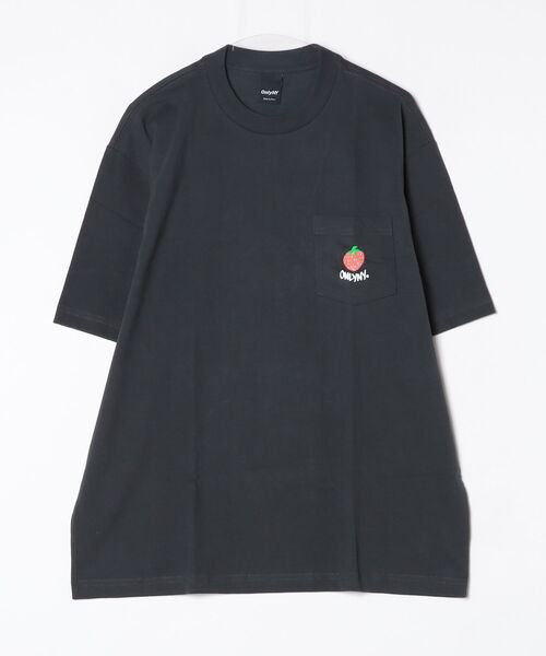 ONLY NY(オンリーニューヨーク)の「【Only NY】オンリーニューヨーク Strawberry Pocket T-Shirts(Tシャツ/カットソー・メンズ・ブラック・LARGE)」の1枚目の写真