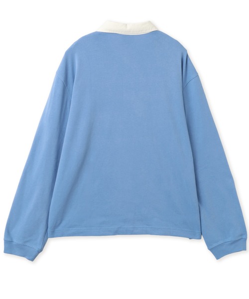 JORDAN BRAND(ジョーダンブランド)の「JORDAN BRAND M J FLT ESS RUGBY TOP / ジョーダン ブランド FLT ESS RUGBY L/S トップ/NIKE【SP】(Tシャツ/カットソー・メンズ・ブルー/ブラック・XL/L/M/S/XXL)」の16枚目の写真