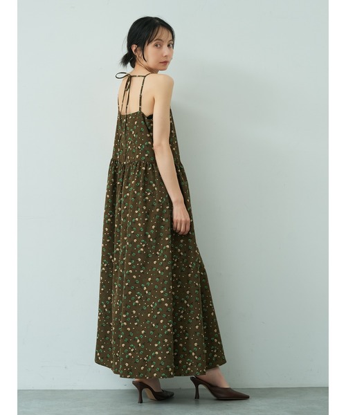 abahouse mavie(アバハウスマヴィ)の「【ベッキーコラボ】2WAYリボン キャミソールワンピース(ワンピース・レディース・ダークネイビー/ブラウン/グレー/カーキ・フリー)」の18枚目の写真