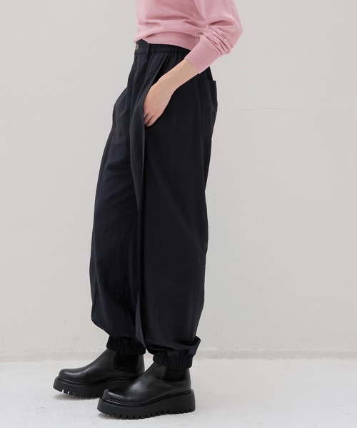 DRESSLAVE（ドレスレイブ）の「N/ce track trousers(ナイロントラックトラウザーズ)（その他パンツ・レディース・ネイビー/ブラウン・36/38）」の7枚目の写真