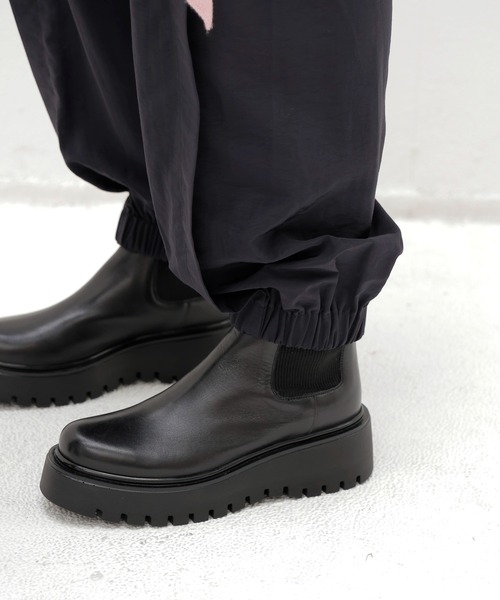 DRESSLAVE（ドレスレイブ）の「N/ce track trousers(ナイロントラックトラウザーズ)（その他パンツ・レディース・ネイビー/ブラウン・36/38）」の12枚目の写真