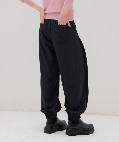 DRESSLAVE（ドレスレイブ）の「N/ce track trousers(ナイロントラックトラウザーズ)（その他パンツ・レディース・ネイビー/ブラウン・36/38）」の9枚目の写真