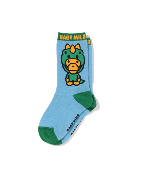 BABY MILO DINOSAURS SOCKS（ソックス/靴下）｜A BATHING APE（ア