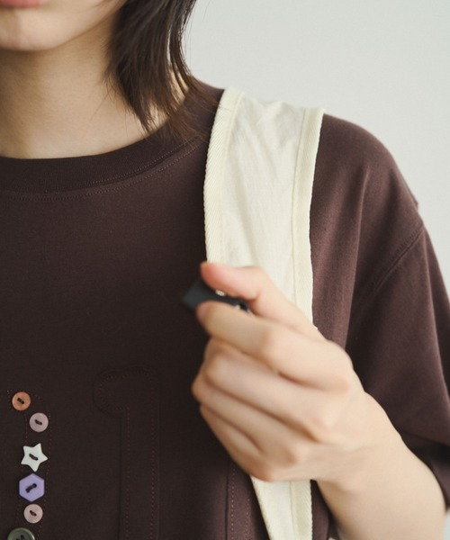 common gull products.(コモンガルプロダクツ)の「NO.9011☆gull tee(Tシャツ/カットソー・レディース・ブラウン系/パープル系/イエロー系/ホワイト系・SMALL/MEDIUM/LARGE)」の21枚目の写真