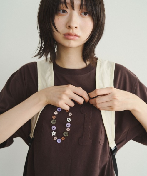 common gull products.(コモンガルプロダクツ)の「NO.9011☆gull tee(Tシャツ/カットソー・レディース・ブラウン系/パープル系/イエロー系/ホワイト系・SMALL/MEDIUM/LARGE)」の22枚目の写真