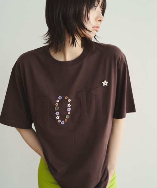 common gull products.(コモンガルプロダクツ)の「NO.9011☆gull tee(Tシャツ/カットソー・レディース・ブラウン系/パープル系/イエロー系/ホワイト系・SMALL/MEDIUM/LARGE)」の11枚目の写真