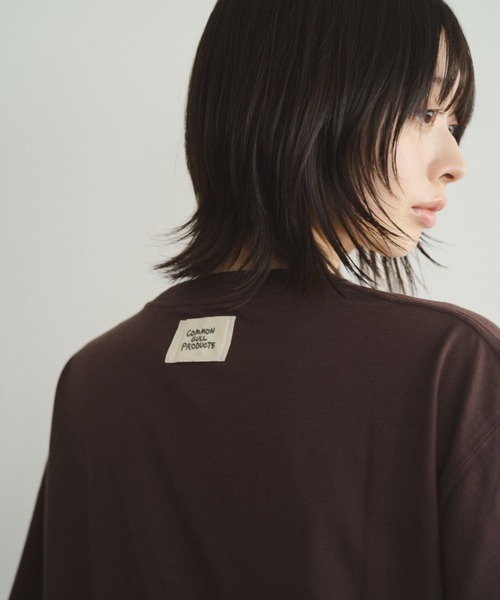 common gull products.(コモンガルプロダクツ)の「NO.9011☆gull tee(Tシャツ/カットソー・レディース・ブラウン系/パープル系/イエロー系/ホワイト系・SMALL/MEDIUM/LARGE)」の19枚目の写真