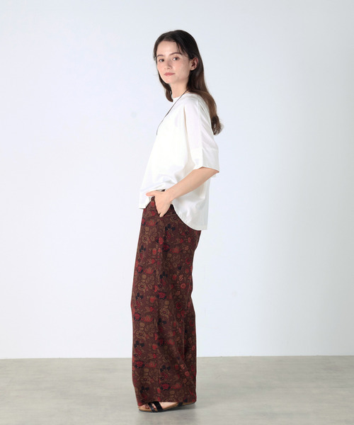 MELROSE claire(メルローズ クレール)の「【ハイゲージカットコットンプルオーバー】(Tシャツ/カットソー・レディース・オフホワイト/ネイビー/ブラック/オレンジ・FREE)」の11枚目の写真