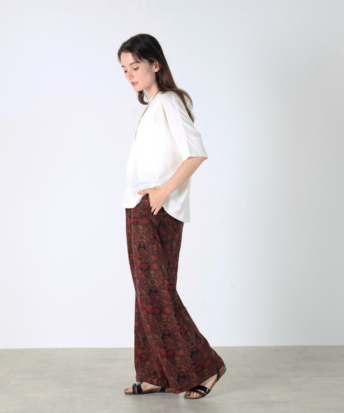 MELROSE claire(メルローズ クレール)の「【ハイゲージカットコットンプルオーバー】(Tシャツ/カットソー・レディース・オフホワイト/ネイビー/ブラック/オレンジ・FREE)」の12枚目の写真