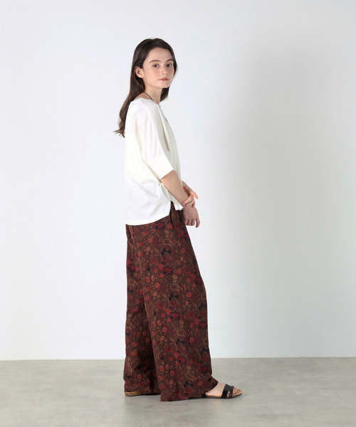 MELROSE claire(メルローズ クレール)の「【ハイゲージカットコットンプルオーバー】(Tシャツ/カットソー・レディース・オフホワイト/ネイビー/ブラック/オレンジ・FREE)」の18枚目の写真